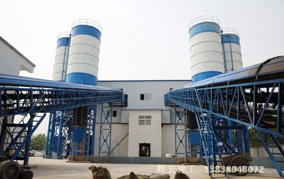 輝宏120混凝土攪拌站 輝宏120混凝土攪拌站